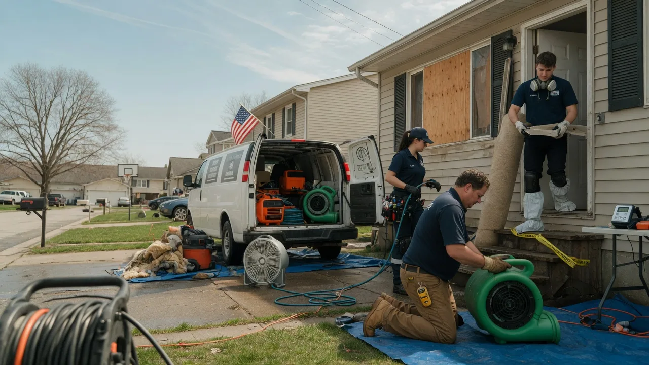 Water Damage Restoration in Winn, MI near me